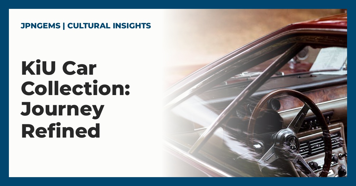 KiU's Inaugural Car Collection: Thoughtful Design for Daily Journeys